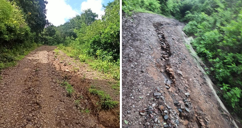 Las comunidades afectadas son Matazano, Santa Bárbara y La Cruz, de Somoto, Madriz, las cuales tienen aproximadamente 3 años con caminos en malas condiciones. Pese a sus gestiones no han recibido respuesta de las autoridades.
