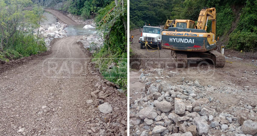 El puente tenía unos 4 años de haber sido construido y colapsó tras fuertes lluvias. Foto: Cortesía/Radio ABC Stereo