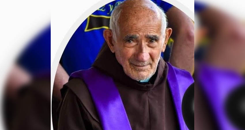 Fray Antonino agradeció el cariño profesado por la feligresía. Foto: Cortesía/Radio ABC Stereo