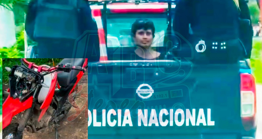 El ladrón fue detenido por las autoridades. Foto: Cortesía/Radio ABC Stereo