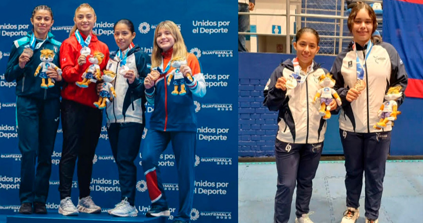 Las estelianas se destacaron en Guatemala, obteniendo ambas medallas de bronce en sus categorías.