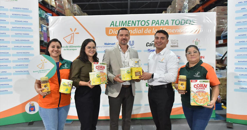 Reafirmando su compromiso con la nutrición y el bienestar, Nestlé Nicaragua donó más de 200 mil porciones de alimentos durante 2025, a la iniciativa Impacto Colectivo que promueve el Banco de Alimentos.