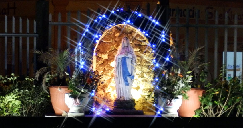 La novena a la Virgen inicia el próximo domingo 29 de noviembre. Foto de referencia.
