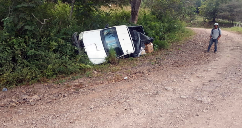 El conductor reaccionó a tiempo. Foto: Cortesía/Radio ABC Stereo