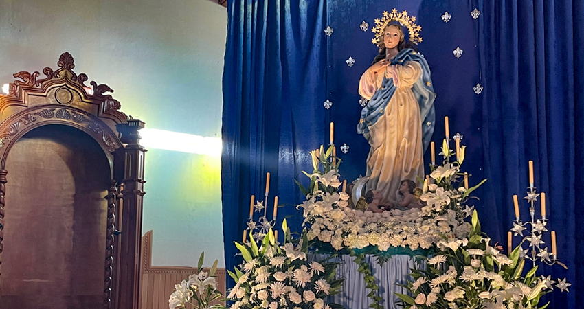 La Inmaculada Concepción de María es considerada la patrona de Nicaragua. Foto: Archivo/Radio ABC Stereo