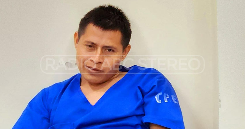Al clausurarse el juicio, se dio la orden para que el acusado fuera puesto en liberta. Foto: Jordan Colindres/Radio ABC Stereo