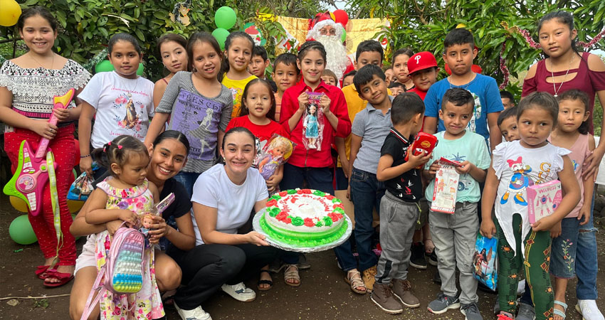 Ana Joya  impulsa campaña para llevar alegría a 100 niños en Estelí. Foto: Cortesía/Radio ABC Stereo
