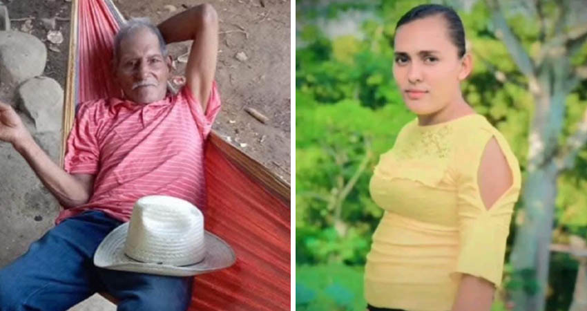 Vicente Zelaya murió en su casa mientras que Yubelka Rocha perdió la vida en una quebrada. Foto: Cortesía/Radio ABC Stereo