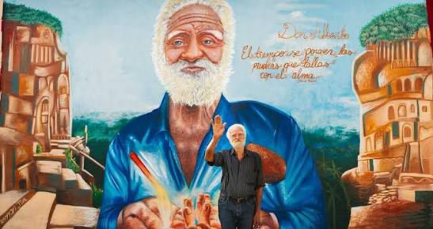 El muralismo tiene su origen en los barrios populares de Estelí. Hace 20 años fue declarada "Ciudad del Muralismo".