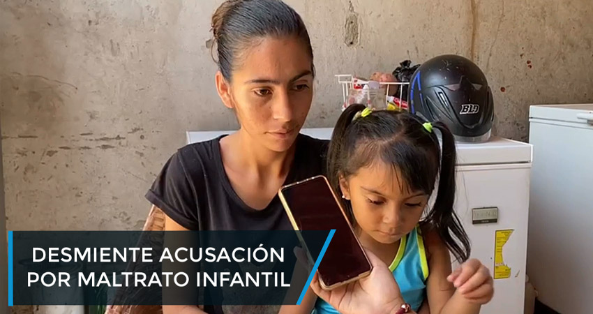 Desmiente acusación por maltrato infanti