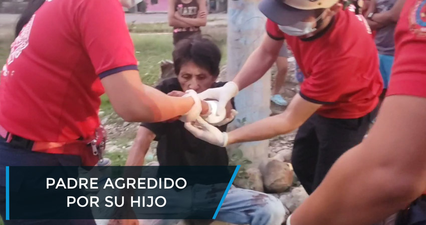 Hombre agrede a su padre tras discusión en barrio esteliano