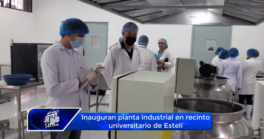 Inauguran planta industrial en recinto universitario de Estelí