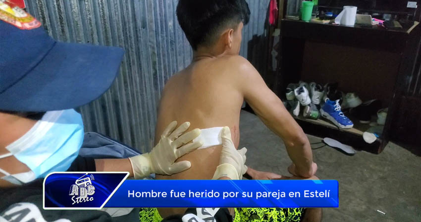 Hombre es herido por su pareja tras una discusión
