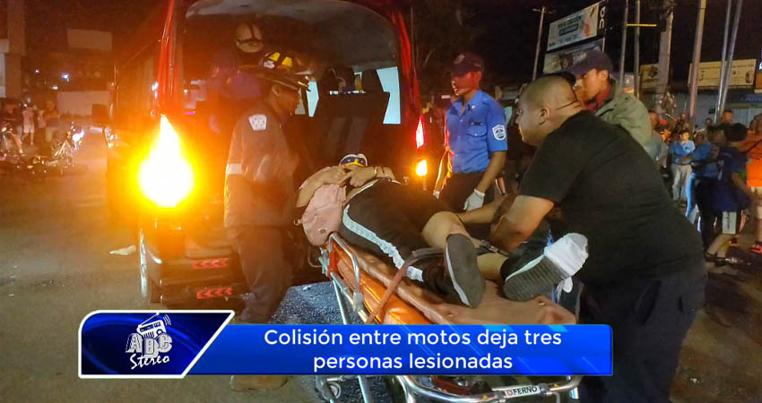 Presunto exceso de velocidad: choque deja tres lesionados en Estelí