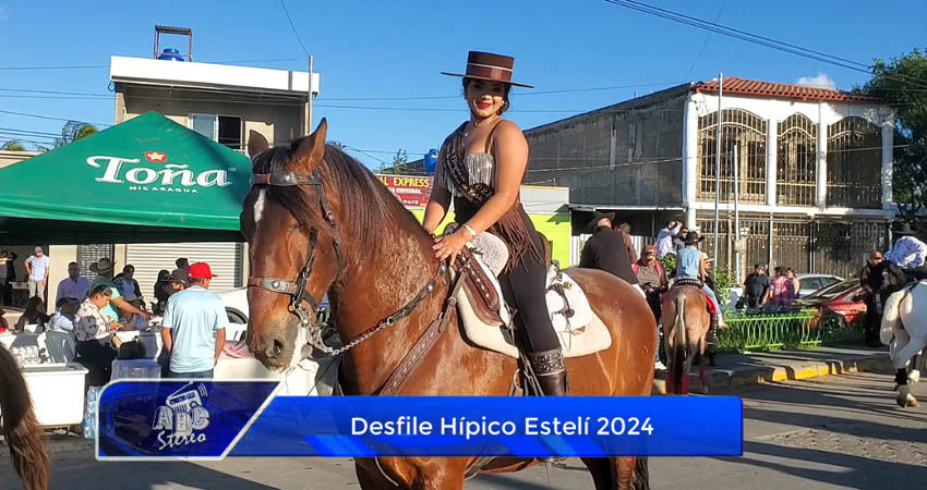 Celebran último Desfile Hípico del 2024 en Estelí