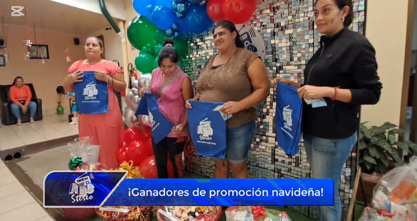 ¡Ganadores de promoción navideña! | Radio ABC Stereo