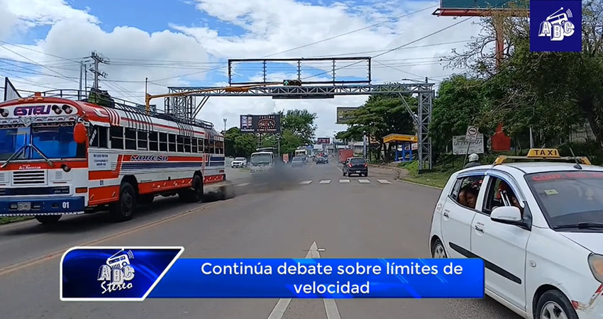 Continúa debate sobre límites de velocidad