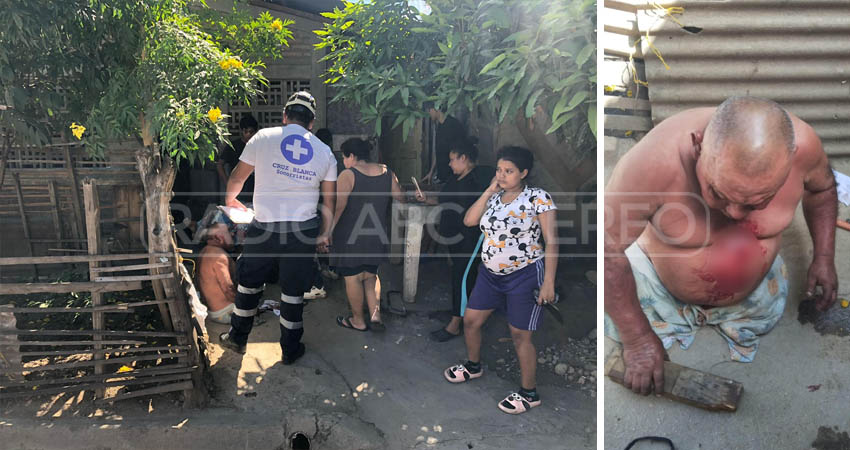 Socorristas de Cruz Blanca atendieron al herido. Fotos: José Enrique Ortega/Radio ABC Stereo