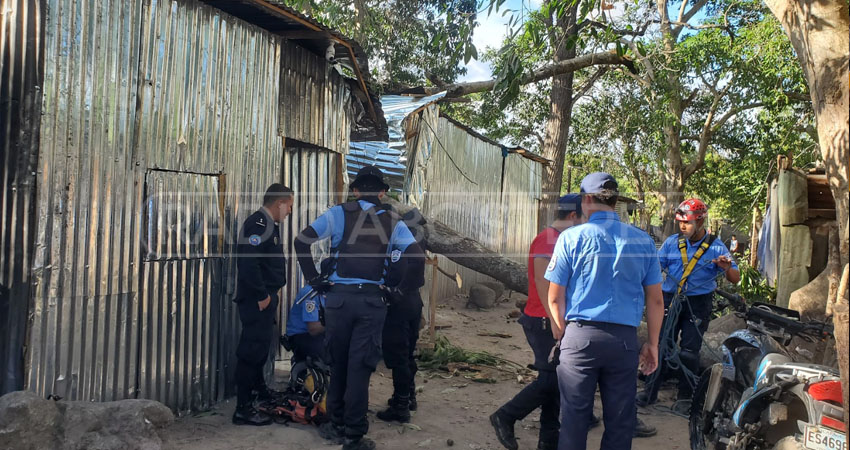 Esta vivienda había sufrido daños por un incendio en diciembre del 2024. Foto: José Enrique Ortega/Radio ABC Stereo