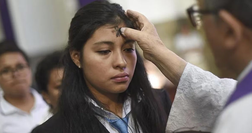 Miércoles de Ceniza. Foto: Imagen de referencia