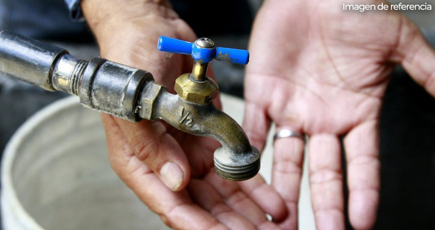 Escuela de Santa Rosa de la Laguna sin agua. Foto: Imagen de referencia
