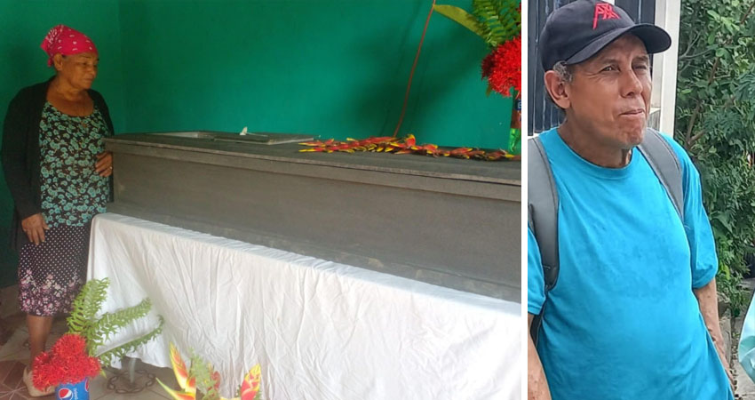 Ezequiel Ruiz fue encontrado sin vida en una acera. Foto: Marvin Gadea/Radio ABC Stereo