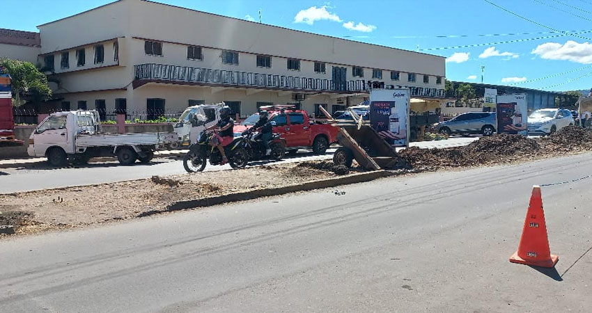 Inmediaciones del Colegio Nuestra Señora del Rosario en Estelí. Foto: Cortesía/Radio ABC Stereo