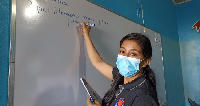 Originaria de una comunidad de Pueblo Nuevo, Perla se trasladó a Estelí en busca de sus sueños. Foto: Famnuel Úbeda/Radio ABC Stereo
