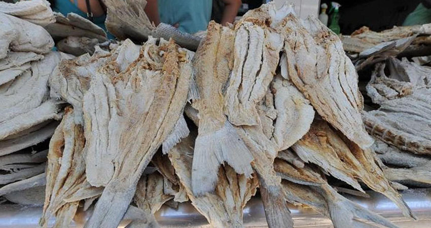 Pescado seco, alimento tradicional de la cuaresma. Foto: Cortesía/Radio ABC Stereo