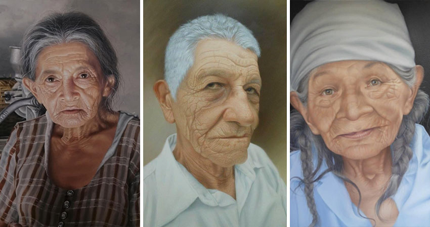 Algunas de las obras de Pedro Marin. Foto: Cortesía