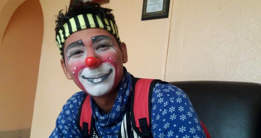 Payaso Piripipí. Foto: Famnuel Úbeda/Radio ABC Stereo