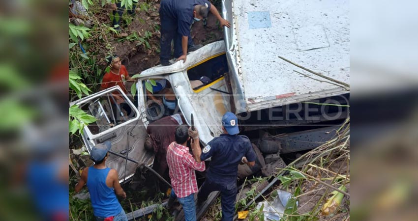 Las víctimas trasladaban agroquímicos hacia Wiwilí, Jinotega. Foto: Cortesía/Radio ABC Stereo