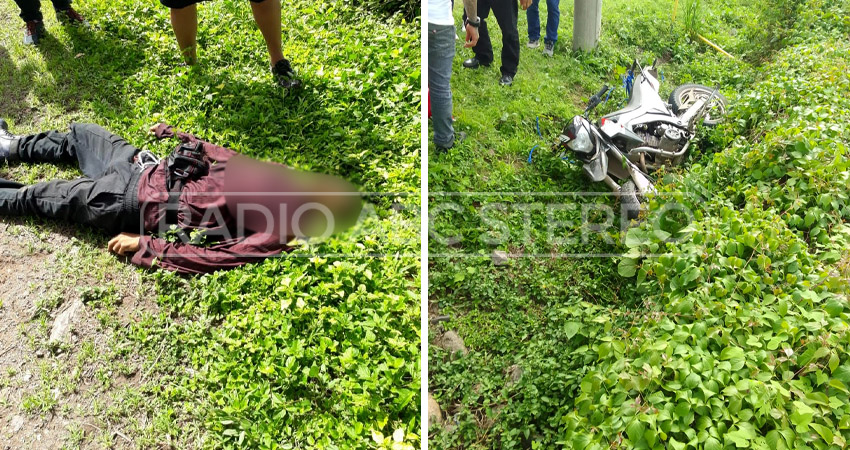 El fallecido fue identificado como Edgad Steven Suazo Rivas. Foto: Cortesía/Radio ABC Stereo