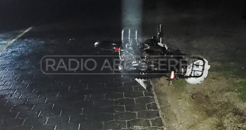 Dos peatones atropellados por una motocicleta. Foto: Cortesía/Radio ABC Stereo