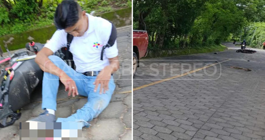 Se conoció que el lesionado labora en el INSS. Foto: Cortesía/Radio ABC Stereo