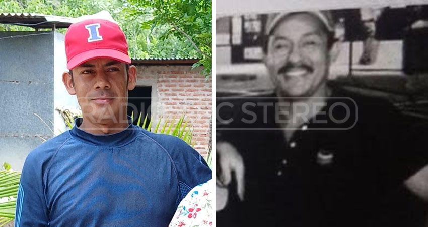 A la izquierda, la víctima Marcos Antonio Rizo. A la derecha su hermano de crianza y presunto asesino, Luis Vásquez. Foto: Cortesía/Radio ABC Stereo