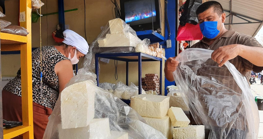 El queso seco se cotiza a 60 córdobas por libra. Foto: Archivo/Radio ABC Stereo