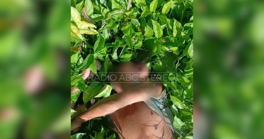 Pobladores encontraron el cuerpo por la mañana. Foto: Cortesía/Radio ABC Stereo