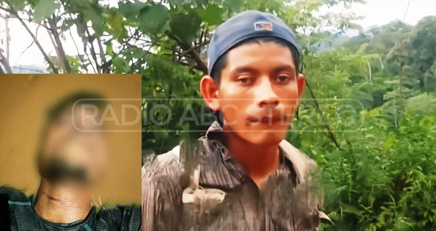 La víctima fue encontrada en un charco por pobladores. Foto: Cortesía/Radio ABC Stereo