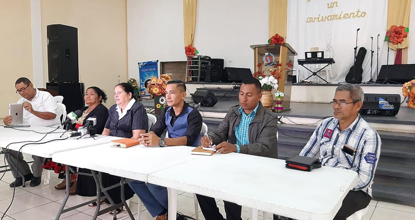 Grupo de Pastores Evangélicos Amigos de Estelí. Foto: Famnuel Úbeda/Radio ABC Stereo
