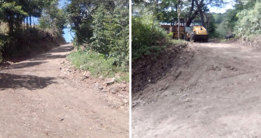 Se espera que la reparación del camino concluya a finales de noviembre. Foto: Cortesía/Radio ABC Stereo