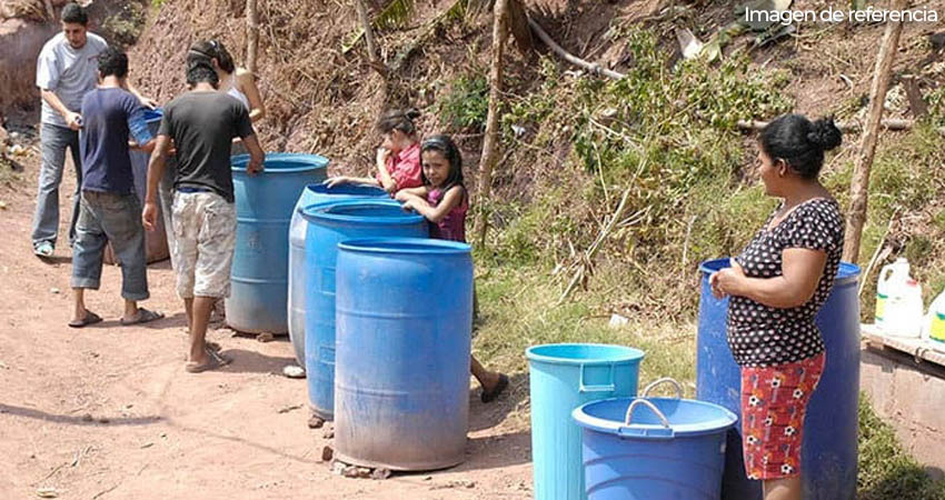 Ante la falta de agua, las cisternas intentan suplir el vital líquido. Foto: Imágenes de referencia