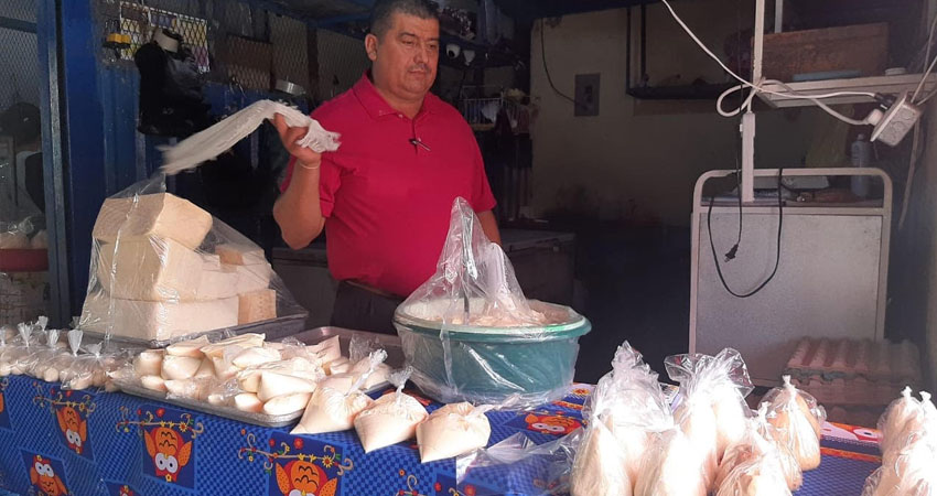 La libra de queso se cotiza en 70 córdobas. Foto: Archivo/Radio ABC Stereo