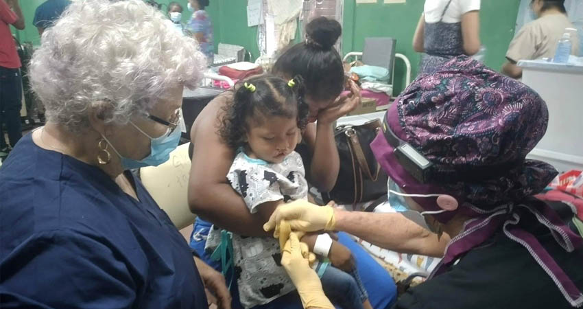 La segunda jornada médica del año 2023 en el hospital Victoria Motta. Foto: Redes Sociales