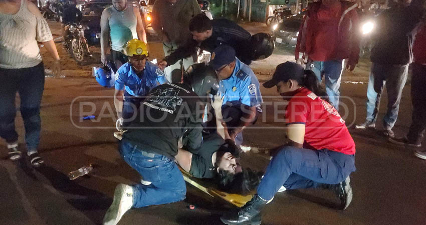 El accidente ocurrió cerca de la Gasolinera Esquipulas. Foto: José Enrique Ortega/Radio ABC Stereo